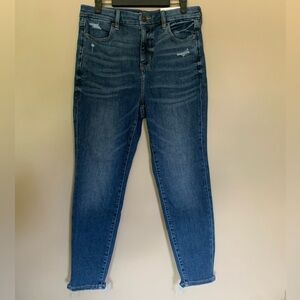 American Eagle curvy high rise jegging, next level stretch -size 8 short - NWT